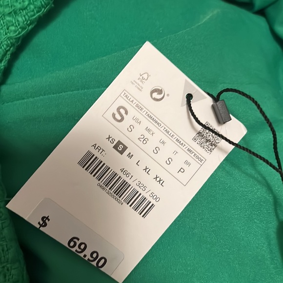 Zara Green Dress - Picture 3 of 3